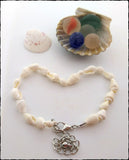Boho Beach Surf Girl Shell & Hemp Cord Anklet - SaltyCwgrl Creations