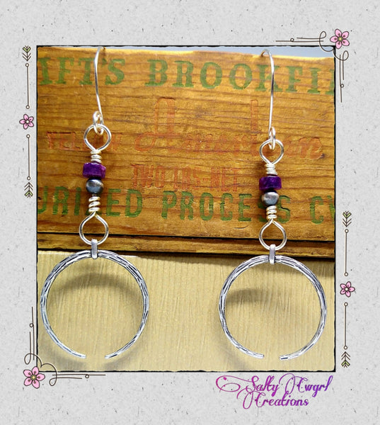 Boho Cowgirl Double Horn Earrings - SaltyCwgrl Creations