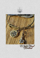 Good Vibes Om Buddha Yoga Bracelet - SaltyCwgrl Creations