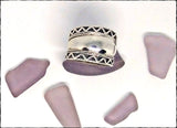 Vintage Sterling Cigar Band Ring - SaltyCwgrl Creations