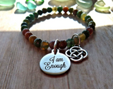 Good Vibes Bead Charm Bracelets - SaltyCwgrl Creations