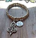 Good Vibes Bead Charm Bracelets - SaltyCwgrl Creations