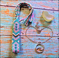 Nauti Boho Two Piece Ankle Bracelet - SaltyCwgrl Creations