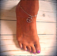 Nauti Boho Two Piece Ankle Bracelet - SaltyCwgrl Creations