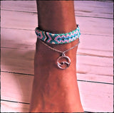 Nauti Boho Two Piece Ankle Bracelet - SaltyCwgrl Creations